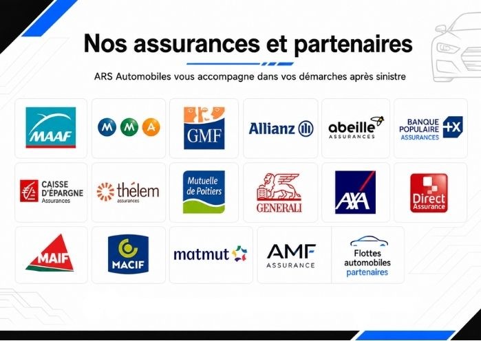 carrosserie agrée toutes assurances sans avance de frais